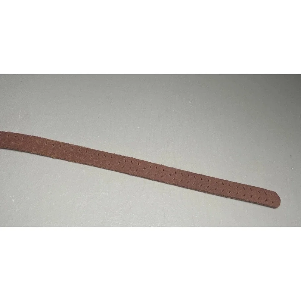 Gap Laser Cut leather belt women's size M